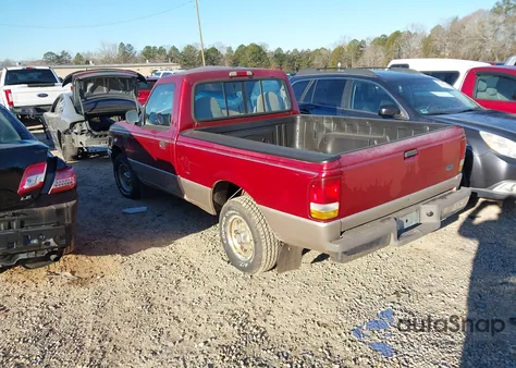 1997 Ford Ranger Splash/Xl/Xlt z USA, uszkodzony, nr VIN 1FTCR10AXVTA62108